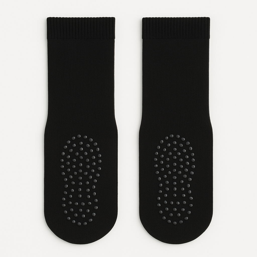Anti-Slip Socks Black