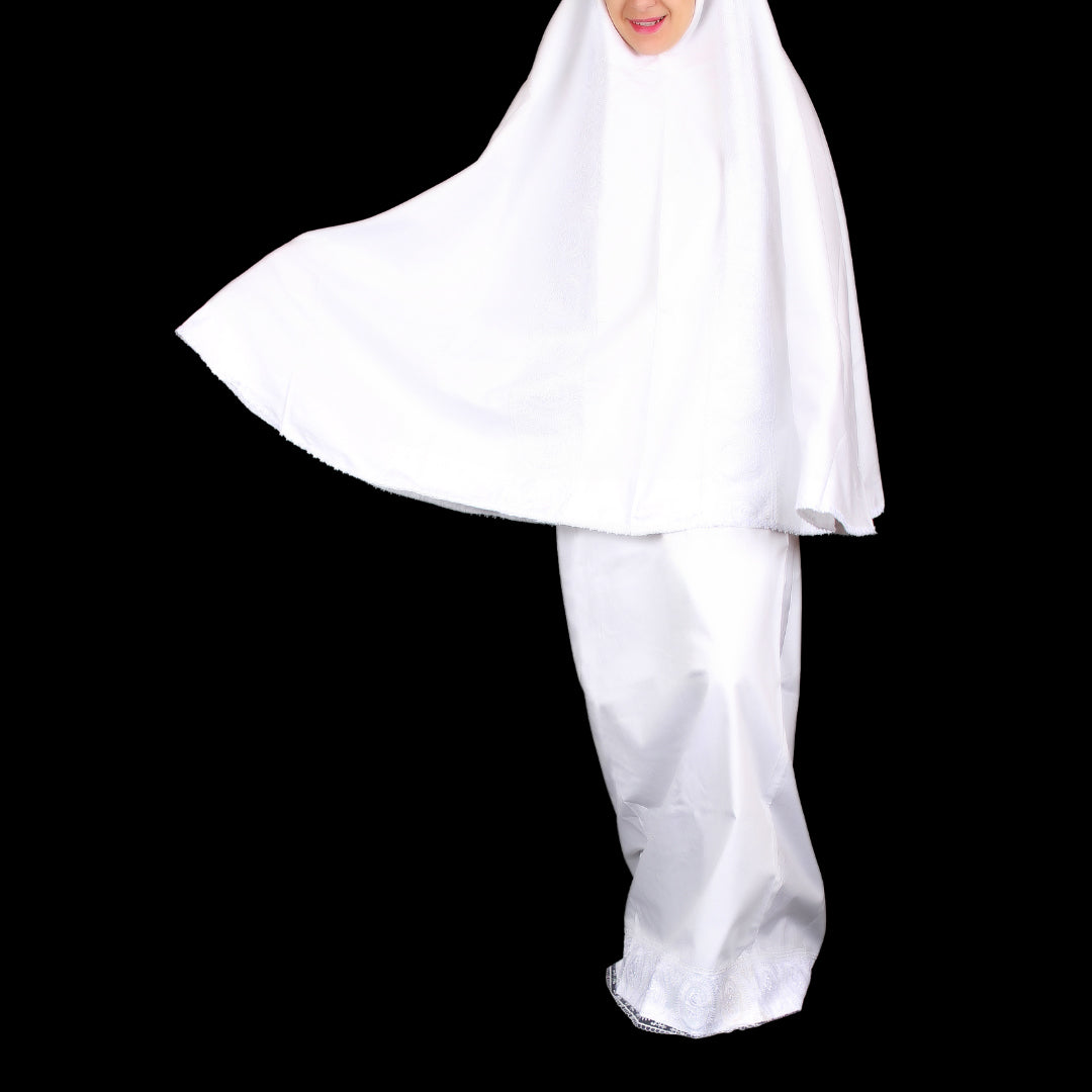 Prayer Set Full White 2PC