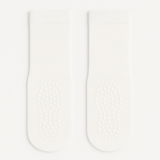 Anti-Slip Socks White