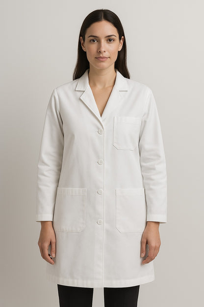 White Lab Coat Cotton (Women)
