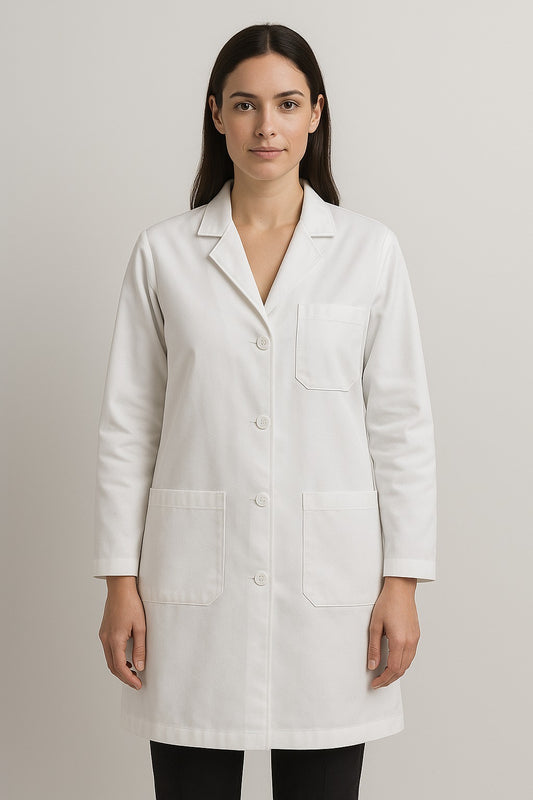 White Lab Coat Cotton (Women)