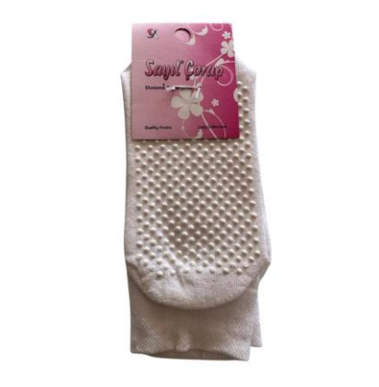 Anti-Slip Socks White