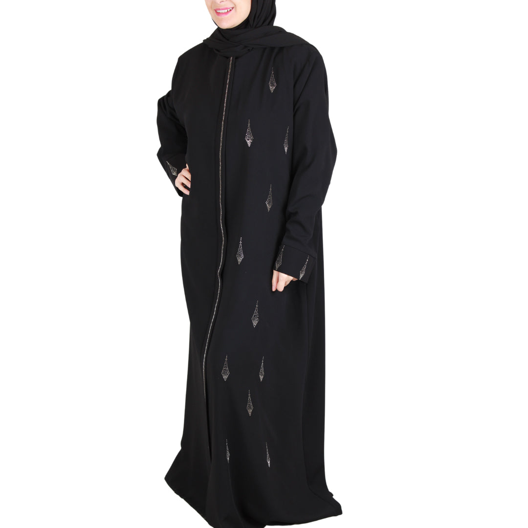 Black Abaya Crepe